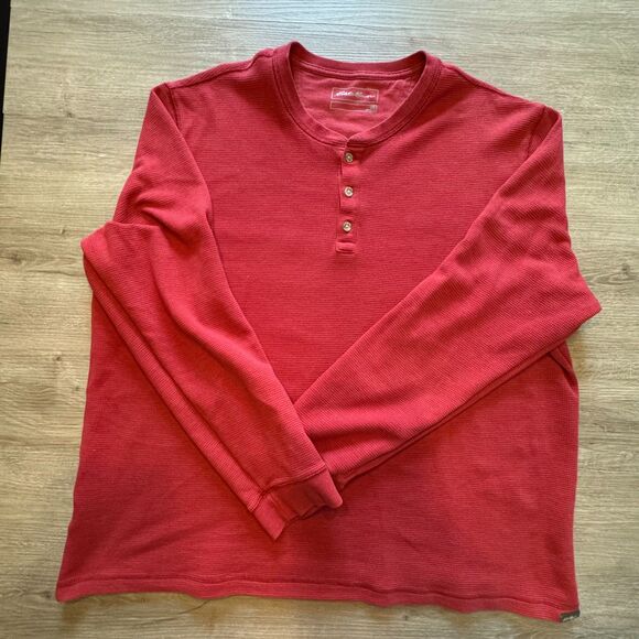 Eddie Bauer Other - Eddie Bauer Thermal Henley - 2XL - Red